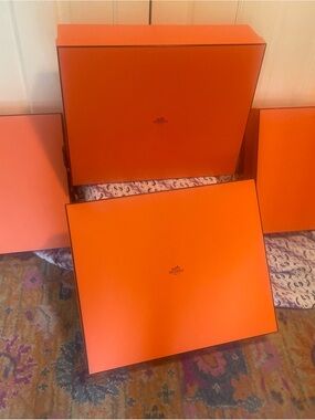 Hermès Orange Shoulder Bag Box (Signature Orange)
